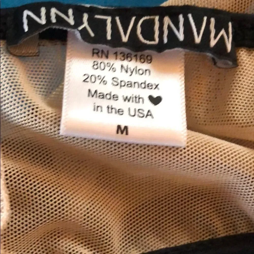 Mandalynn Dylan Mesh Bikini‎ Top
